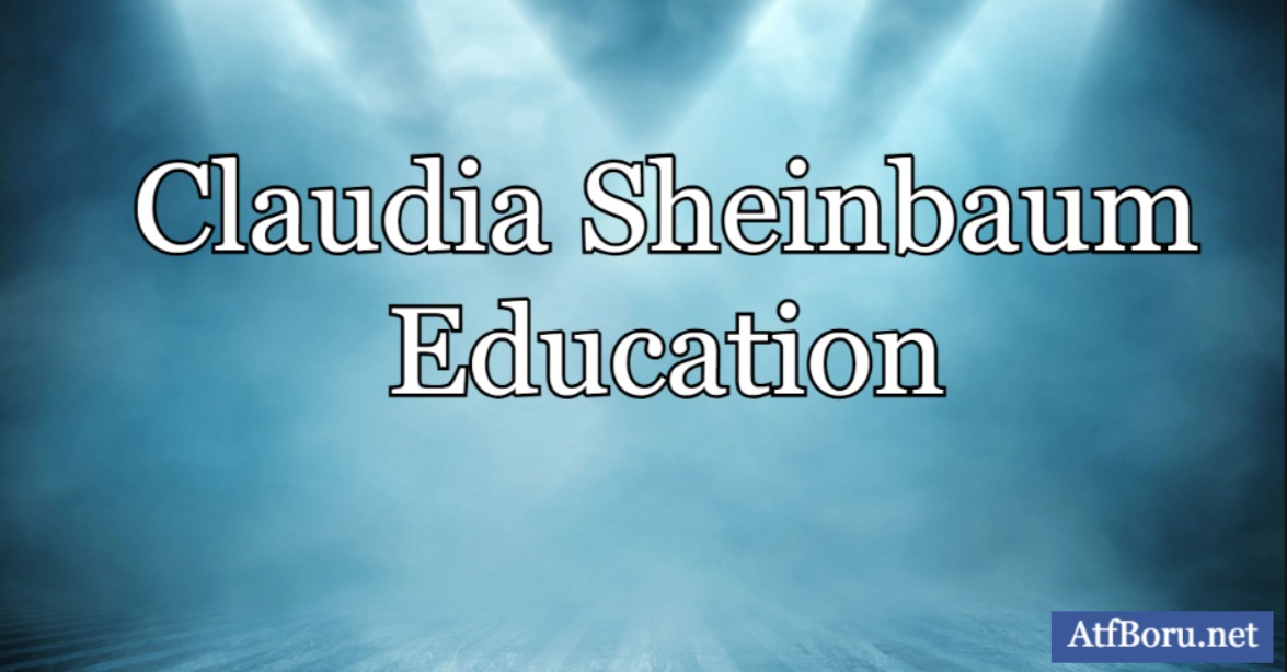 Background Claudia Sheinbaum Education